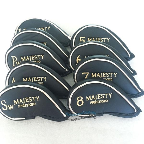

complete set of clubs cooyute golf irons headcover majesty