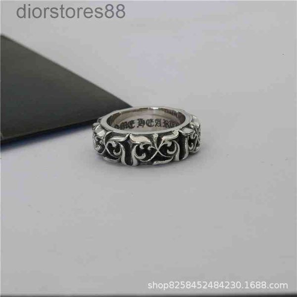 

ring ch croix thai silver eternal rattan fashion trendsetter punk hip hop couple