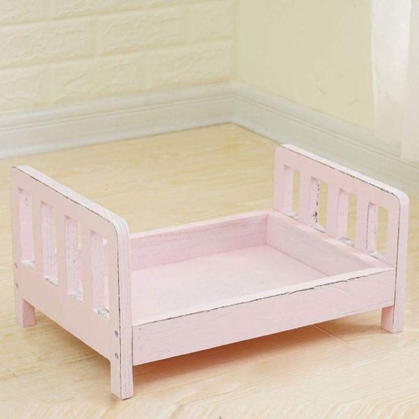 

baby cribs born pography props wood bed infant poses detachable background k1ma