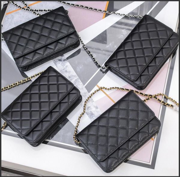 

2021 new bag classic lady handbag diagonal bag leather 1912537372310