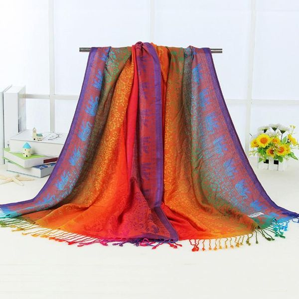 

scarves lady echarpes foulards femme scarf women double side large long tassel pashmina wrap shawl mujer bufanda 2021, Blue;gray