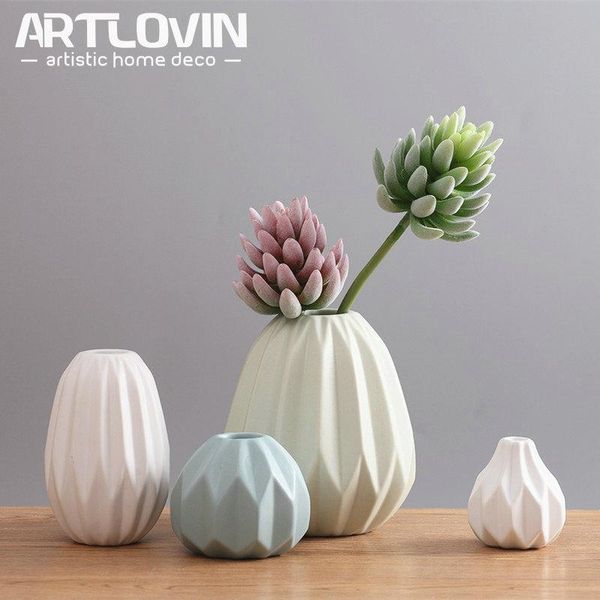 

vases creative modern ceramic vase nice home decoration tableglass terrarium for wedding and living room chinese porcelain vazen
