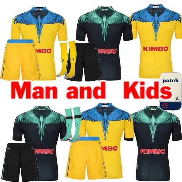 

2021 2022 casual shirt napoli soccer jerseys maradona maglietta osimhen insigne 21 22 naples maglia mertens football shirt, Gray