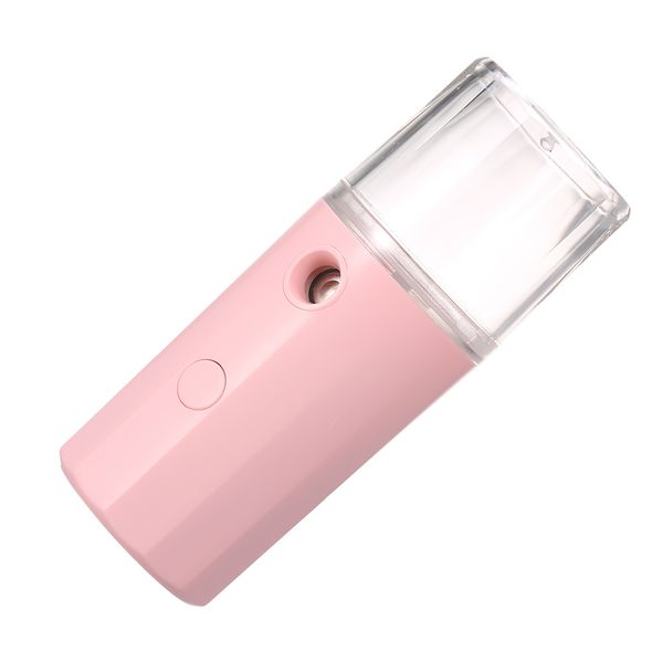 

40ml mini nano facial sprayer usb rechargeable face steamer humidifier hydrating anti-aging wrinkle women beauty skin care tools