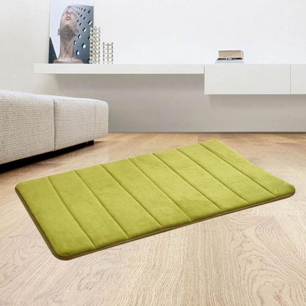 

bath mats 30*50cm coral memory entrance floor mat stripes non-slip rug carpet color for living room bedroom bathroom kitchen
