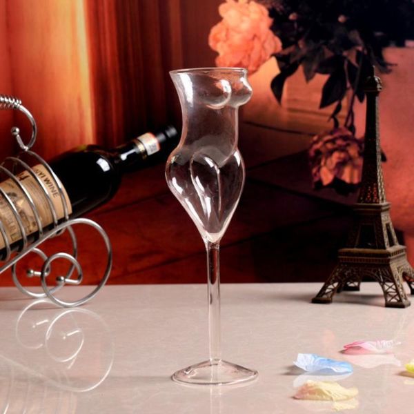 

hip flasks beer glass woman body shape cup mug wine crystal whisky vodka coffee 201-300ml gift bottle