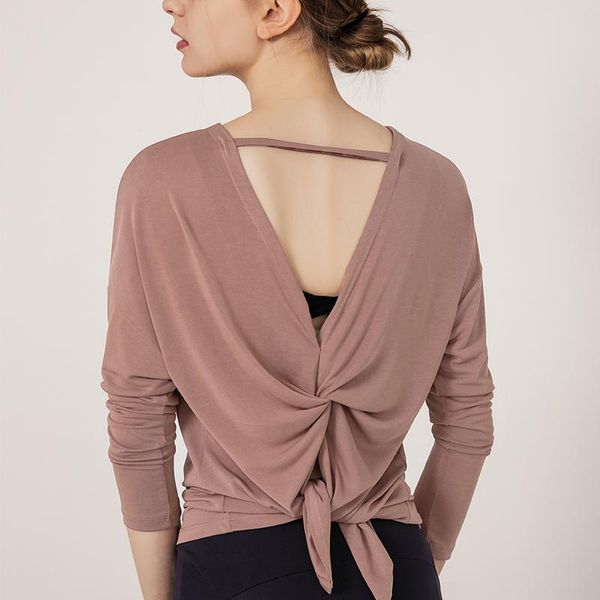 

yoga outfits women's sports wear for fitness women jersey long sleeve gym woman sport shirt female workout t-shirt, White;red