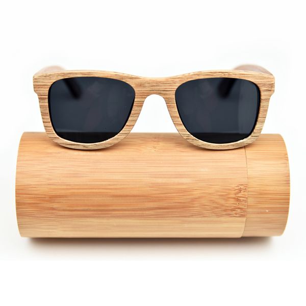

2021 new wooden men women polarized sunglasses restore ancient ways natural environmental protection cr39 w07h, White;black