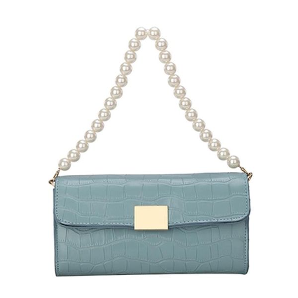 

evening bags 2021 women retro alligator pattern flap buckle shoulder long straps messenger bag pu leather solid crossbody for