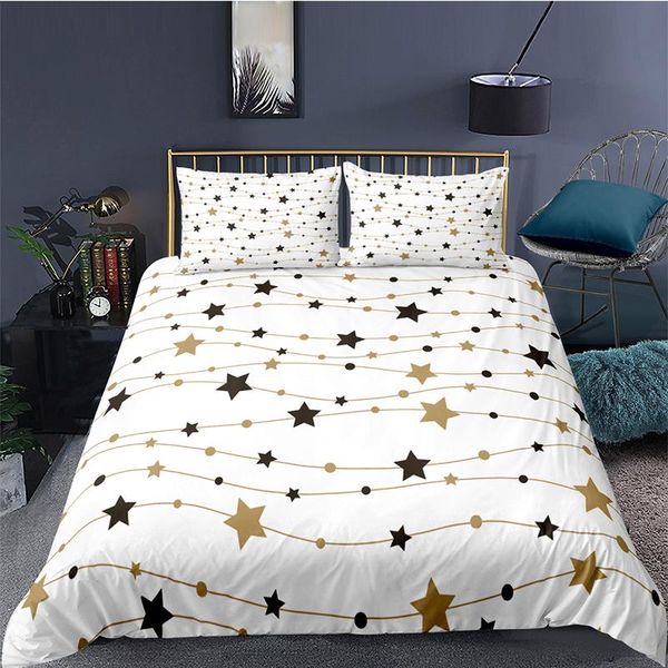 

bedding sets geometric print set double duvet cover single  king size bedroom bed no sheet