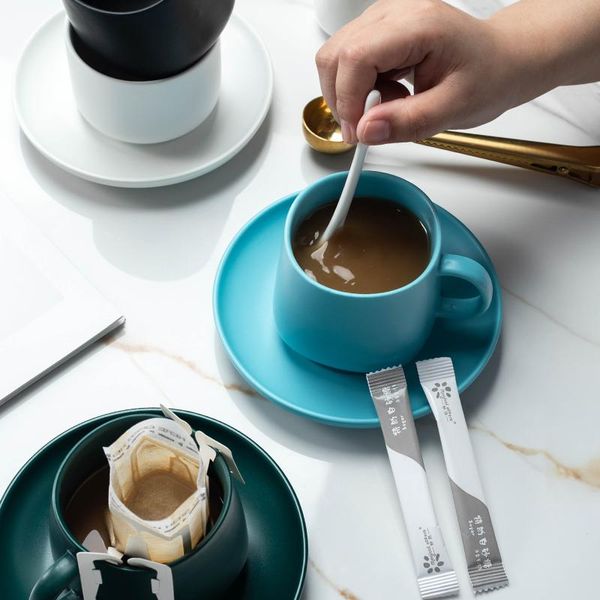 

four color nordic style coffee cups new simple nordic style with saucers