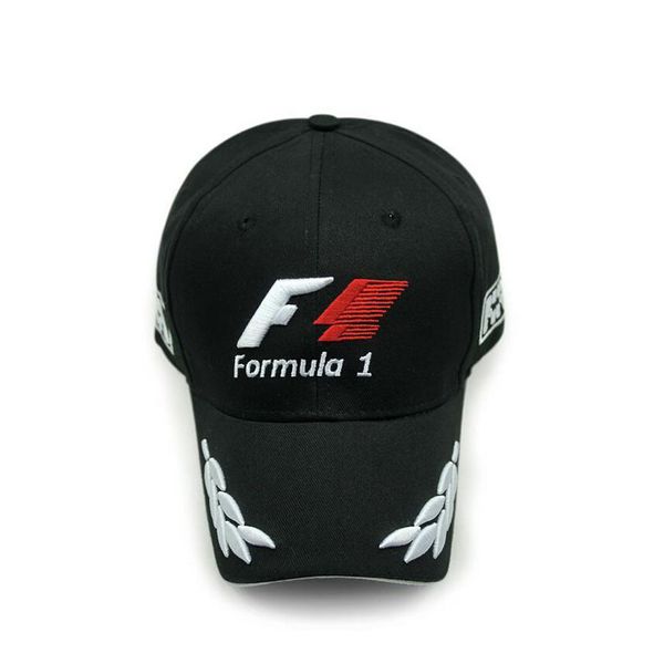 

2019 sports f1 racing cap mens hat for fish outdoor fashion line baseball cap long visor brim shade snapback sun hat bone gorras, Black;white