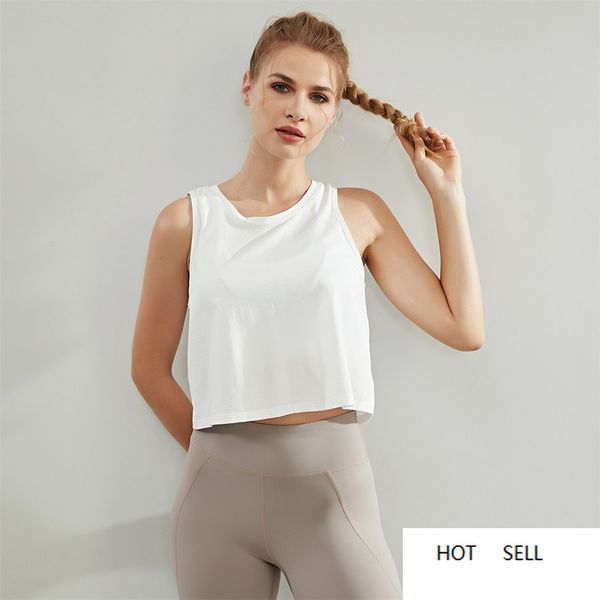 

melody crop women gym vest tank sports t shirt fitness sleeveless back hollow quick breathable workout, White;red