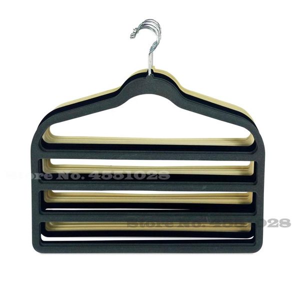 

hangers & racks 15% multi-layer velvet for pants trousers jeans scarf wardrobe/closet room save with flocking no harm to clothes
