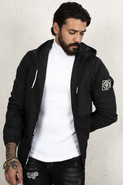 

crested hidden raincoat 2101004 q8zw, Black;brown