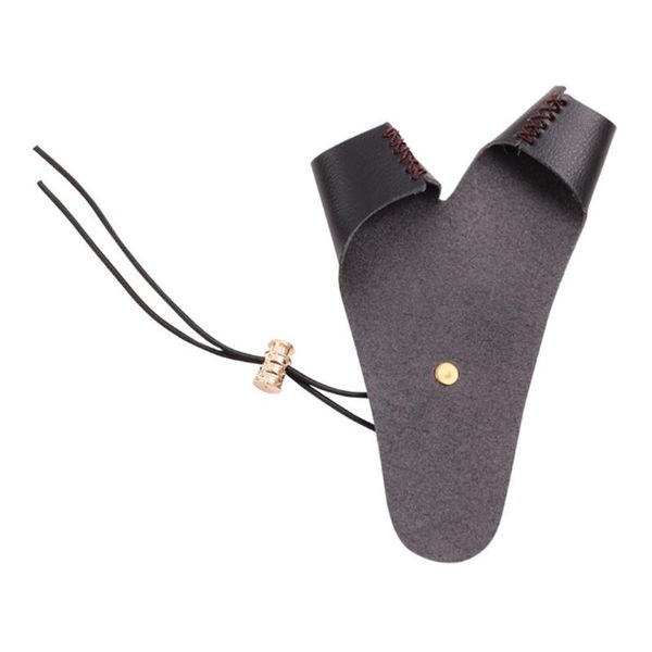 

archery hand guard protector shooting finger cover arrow accessory, Black;gray