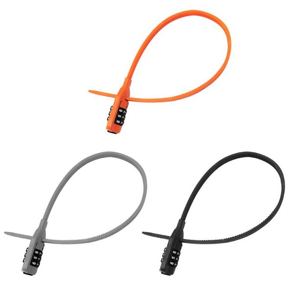 

bike locks universal helmet security combination lock mountain anti-theft 3-digit code cycling accessories