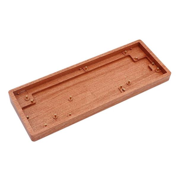 

keyboards keypro gh60 wood wooden keyboard case for gk61 gk64 gk61x gk61xs gk64x gk64xs xd75 id75 bluetooth wired edition