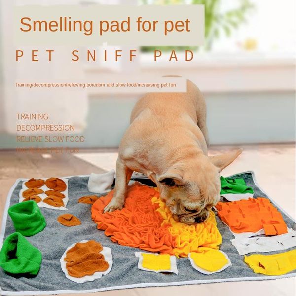

kennels & pens 2021 products pet sniffing blanket for dogs, cats, general purpose educational toys, treasure feeding mat drop