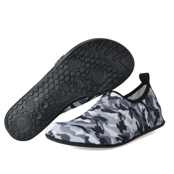 

quick-drying soft water sandals women breathable socks sneakers men beach swimming sneakers gym fitness shoes, Black