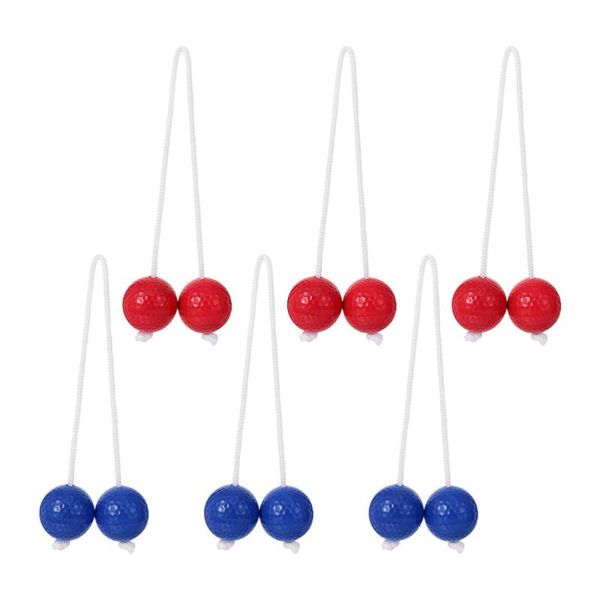 

golf balls 6pcs golfs practice outdoor replacement ladder (assorted color)
