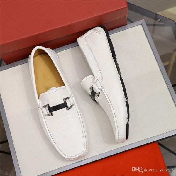 

77 luxury male slip on shoes summer moccasins men hole loafers breathable flat business shoes casual black leather shoes men's footwear
