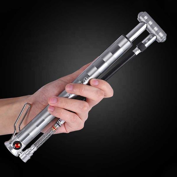 

bike pumps wheel up mini portable pump hand push floor barometer bicycle accessories high pressure tire inflator