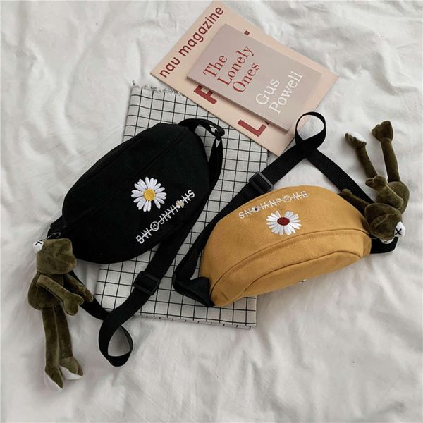 

hbp canvas daisy women 2021 new korean fashion popular chest bag