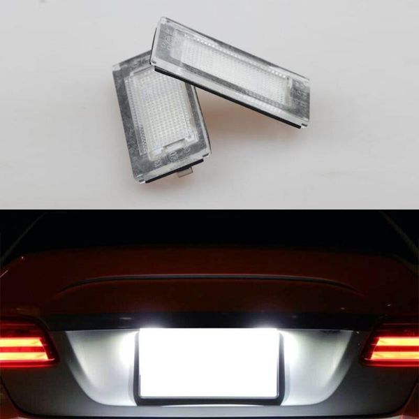 

led 12v car license plate light for mini cooper s r50 r52 convertible r53 auto warning license plate number lamps