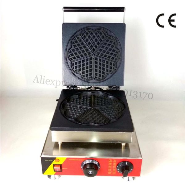

bread makers commercial nonstick waffle baker heart shaped pan stainless steel machine 220v 110v