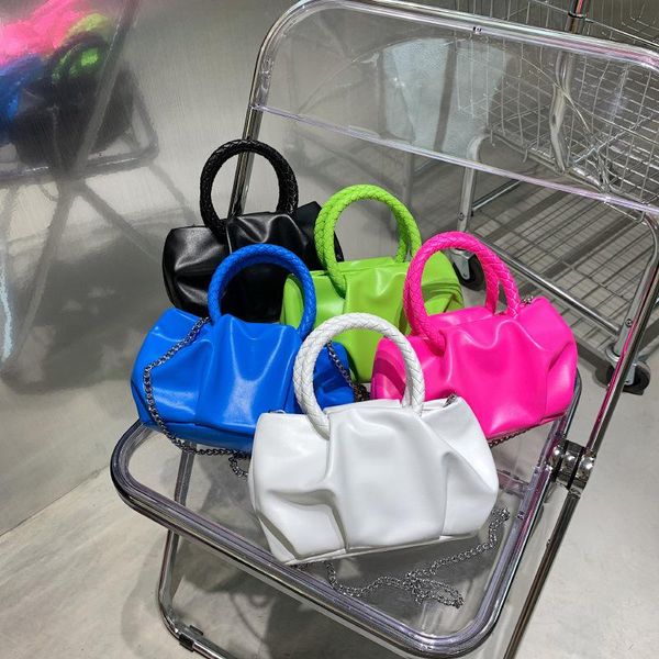 

shoulder bags bag women 2021 fashion women's fold cloud wild mini messenger handbag