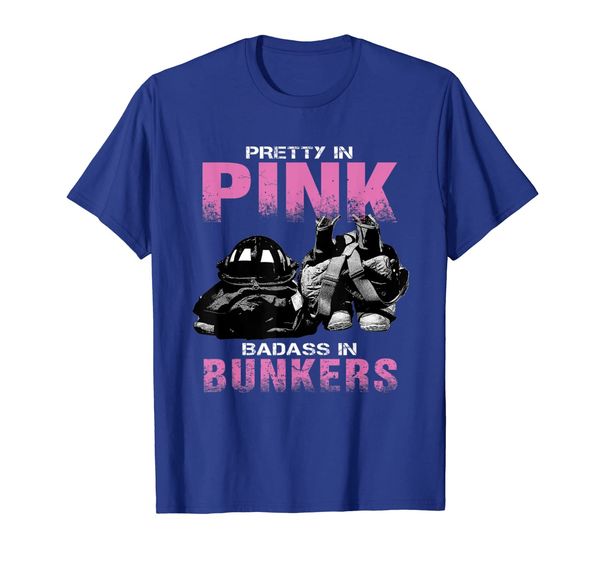 

pretty in pink badass in bunkers tee t-shirt, White;black