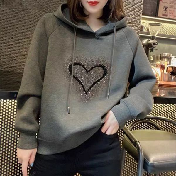 

2021 lazy grey robes of autumn spring print love lady in new mode with tie head and a woman's daily game j08d, Black