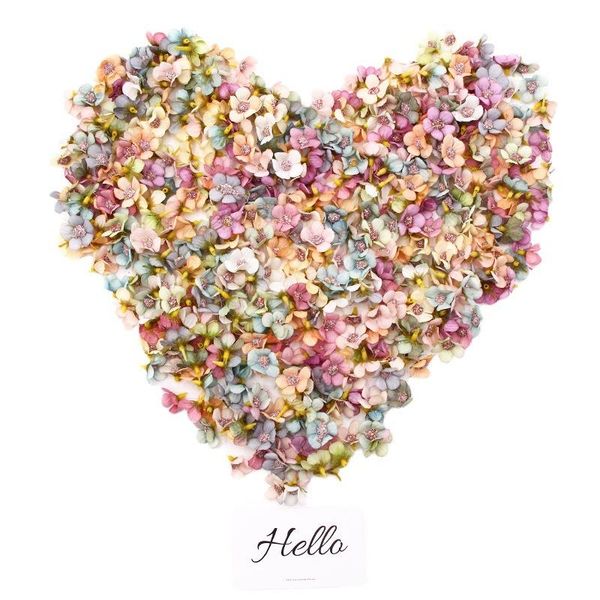 

decorative flowers & wreaths 50pcs multicolor daisy flower head mini silk artificial for wedding diy garland headdress decoration party home