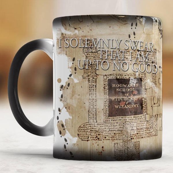 

mugs marauder's map mischief managed 11oz color changing coffee