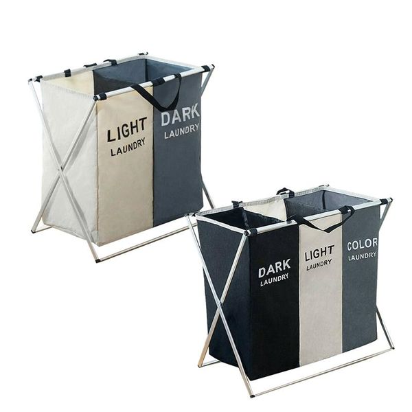 

basket hamper for laundry foldable wash clothes dirty storage