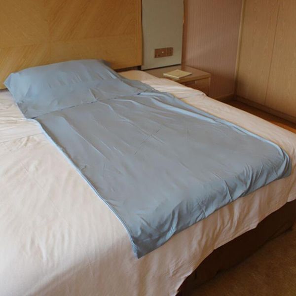 

portable travel sheet sleeping bag washed l l across dirty sleeping bag liner lightweight sleep sack(gray)