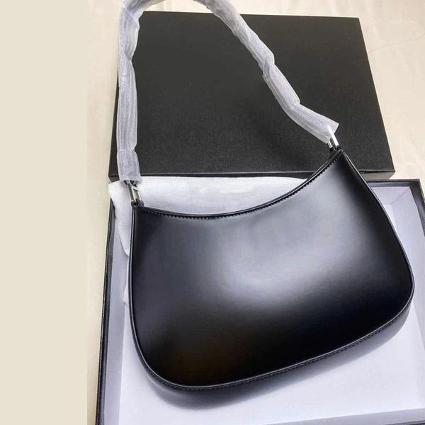 

evening bags lady cleo bright leather one shoulder portable women's underarm bag2021.