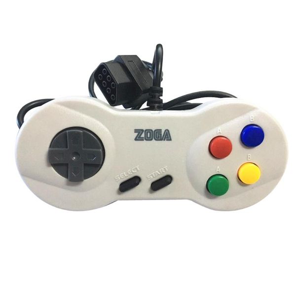 

game controllers & joysticks japanese 8-bit console style 7pin plug cable controller gamepad with turbo a b button