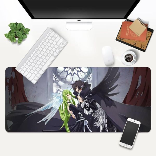 

mouse pads & wrist rests code geass unique deskpad game mousepad xl large gamer keyboard pc desk mat takuo computer tablet