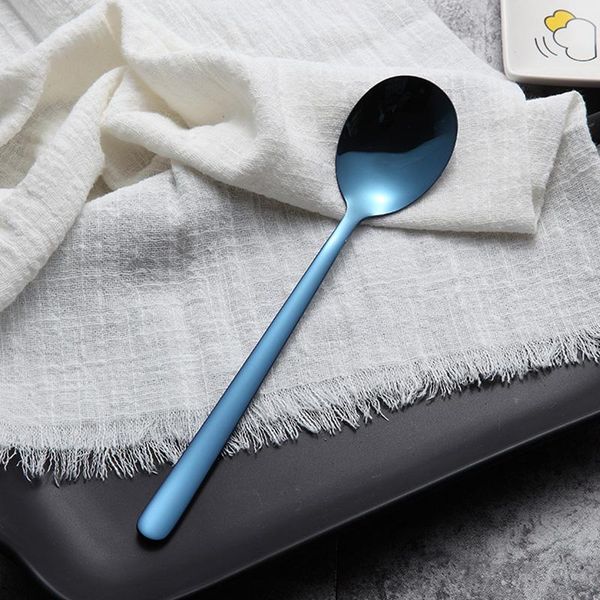 

spoons stainless steel coffee spoon dessert sugar stirring teaspoon dinnerware kitchen accessories wedding supplies