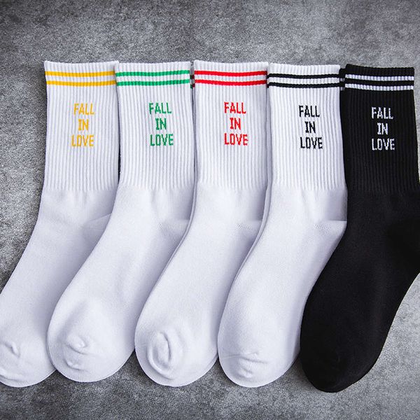 

autumn and winter new fashion sports basketball cotton socks, Black
