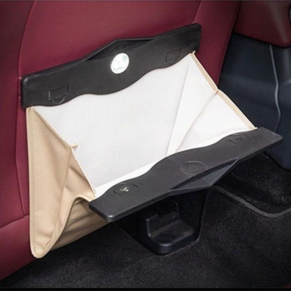 

car organizer led backseat storage bag magnetic auto trash holder for kia rio k2 k5 k4 cerato,soul,forte,sportage r,sorento