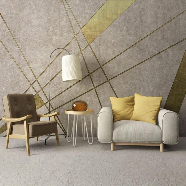 

wallpapers custom wallpaper murals 3d gold geometric background wall painting modern living room bedroom tv backdrop papers home decor