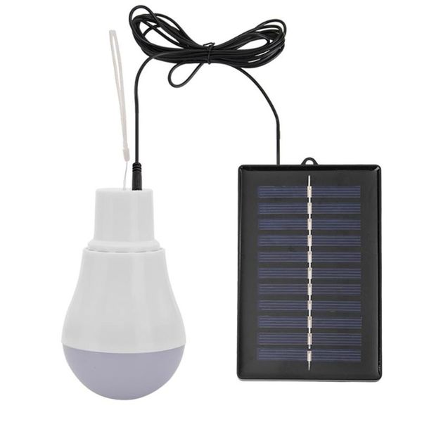 

portable lanterns 5v 15w 300lm solar energy power outdoor light low consumption led bulb usb rechargeable long life lamps