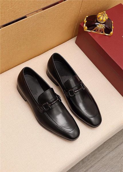 

mm luxury men brogue dress shoes formal wedding party shoes for male retro business footwear luxury brands homme oxfords drop shipping 11, Black