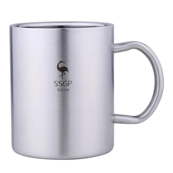 

cups & saucers 1pc household stainless steel beer mug cup water for home room el (big size without lid)