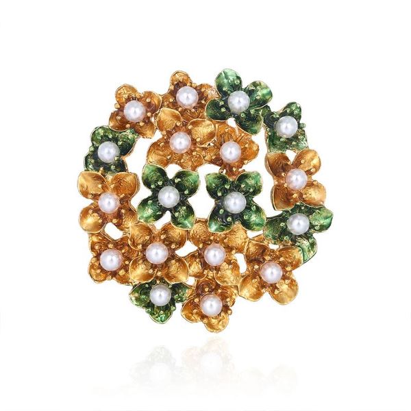 

pins, brooches drip oil rose brooch fashion dark flower corset, Gray