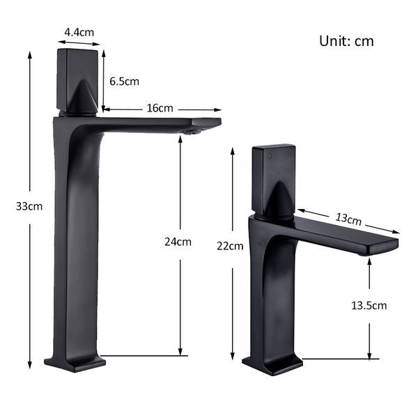 

bathroom sink faucets matte black basin taps single handle hole deck vintage wash cold mixer tap crane q1sy