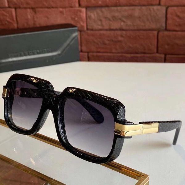 

vintage legends square box 607 de sunglasses frame gafas full cool new men sun with sol glasses leather cfopa, White;black